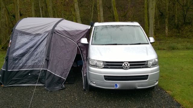 Pitched up